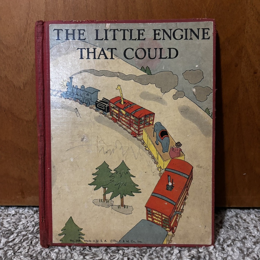 1930 The Little Engine That Could Watty Piper 1st Edition Platt & Monk Hardcover